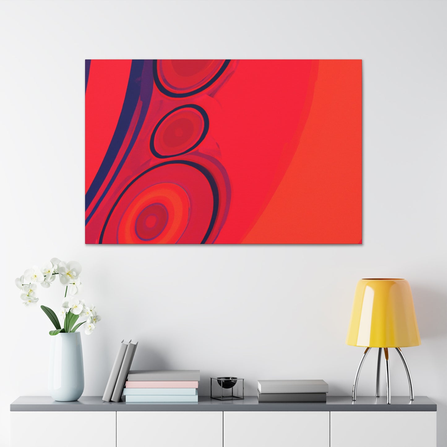 Aqua-Glimmer - Abstract - Canvas