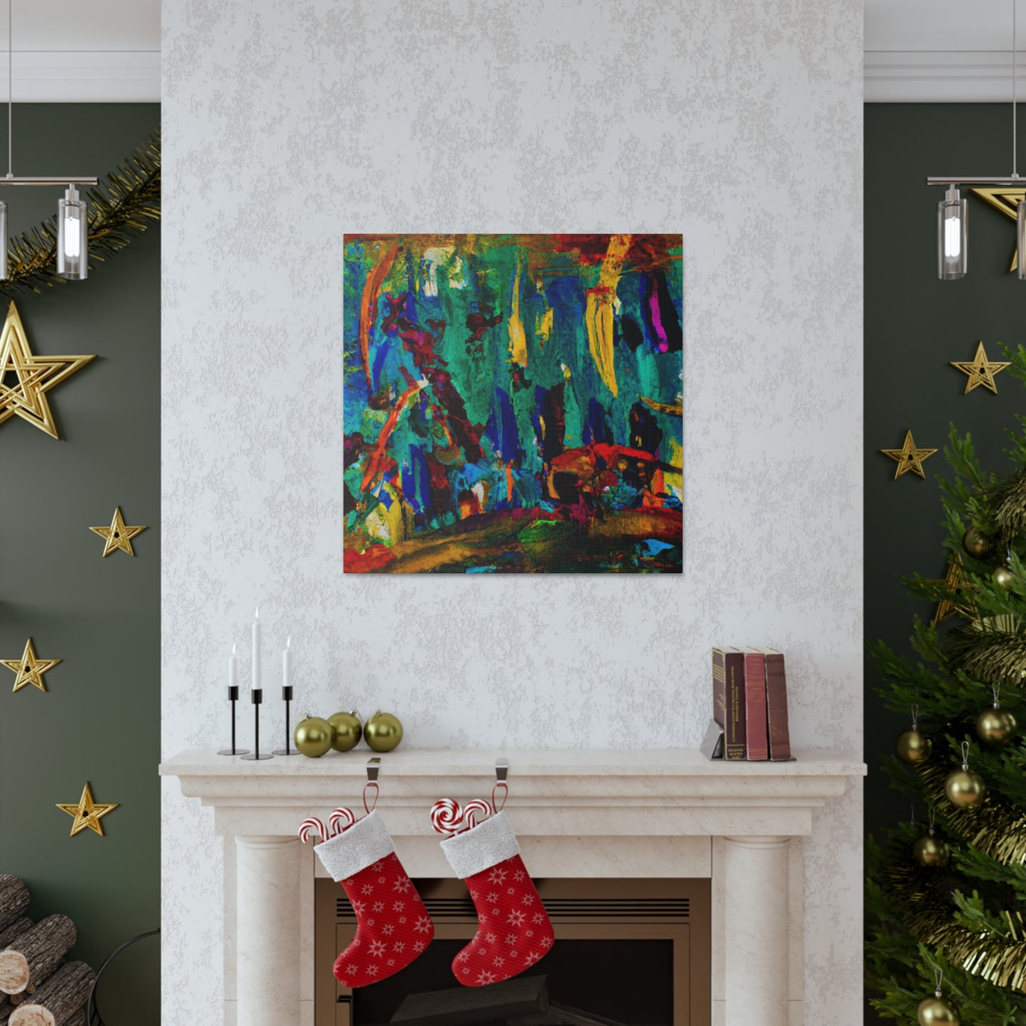 Jungle- Abstract Canvas