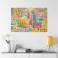 Vibrant Varanasi - Destination India - Canvas