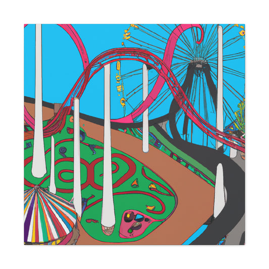 Double Rainbow - Amusement - Canvas