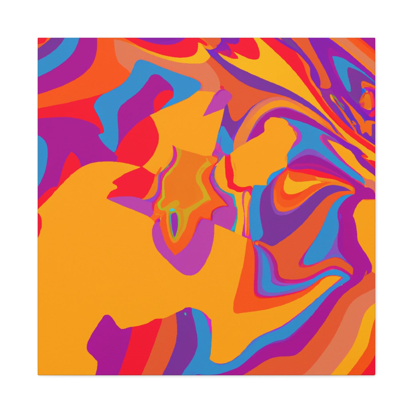 Viscous Aquabrume - Abstract - Canvas