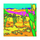Parched Horizon- Landscape - Canvas