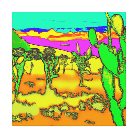 Parched Horizon- Landscape - Canvas