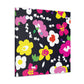 Blissful Bloomies - Floral - Canvas
