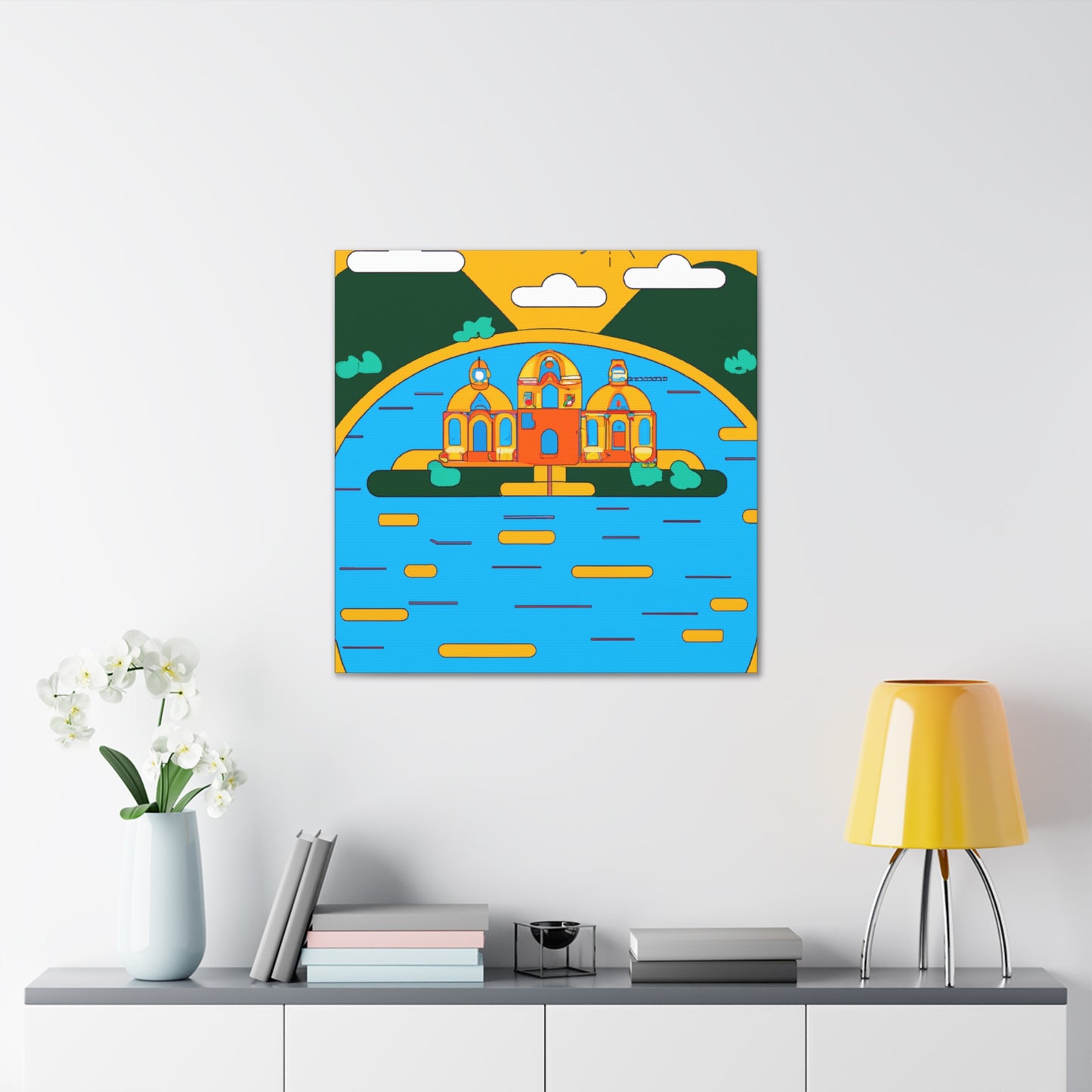 Monochrome Magnificence - Minimalism - Canvas