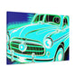 "Retro Rev-Up" - Automobile Canvas