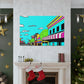Car Hop Boulevard - Pop Art Canvas
