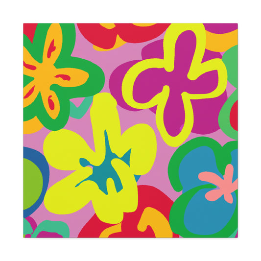 The Petal Perfume: A Fragrance of Floral Serendipity - Canvas