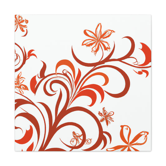 Primrose - Floral - Canvas