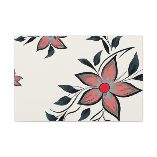 Camellion- Floral - Canvas