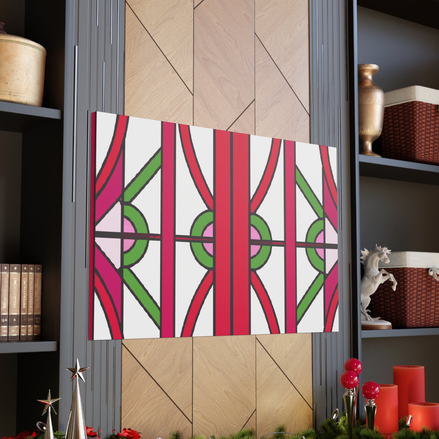 Cheerful - Glass Canvas