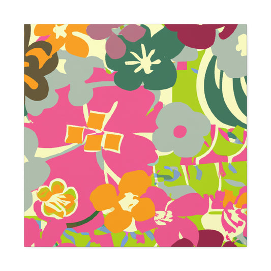 Dreamsicle - Floral - Canvas