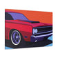Retro Rocket - Automobile - Canvas