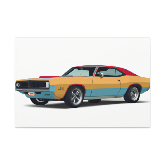 El Scorchado - Automobile - Canvas