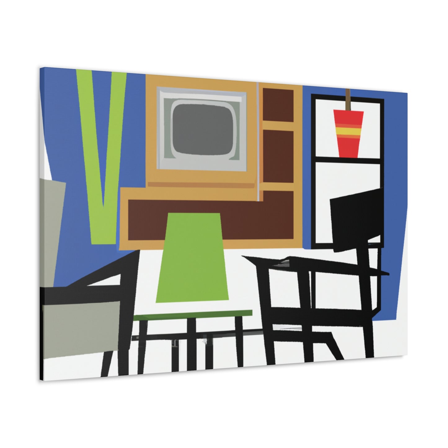 Urban Escape - Midcentury - Canvas