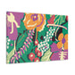 Blooming Breeze - Floral - Canvas