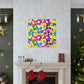 Floral Facets - Floral Canvas