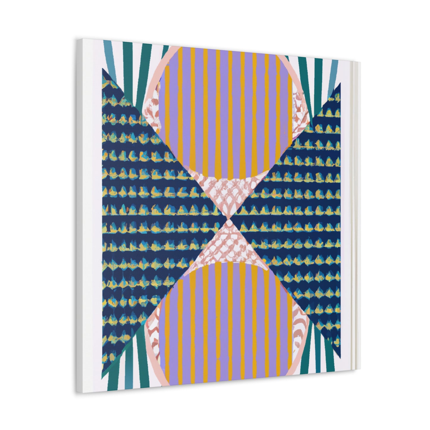 Hourglass - Midcentury Canvas