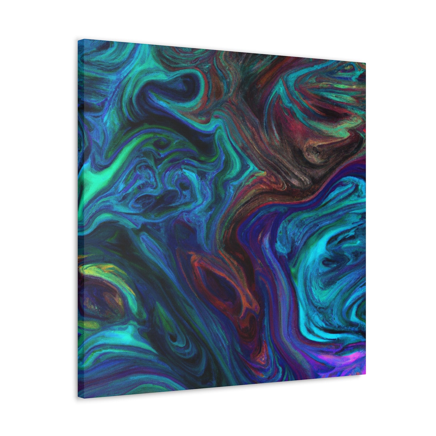 Electric Blue - Canvas - Abstract