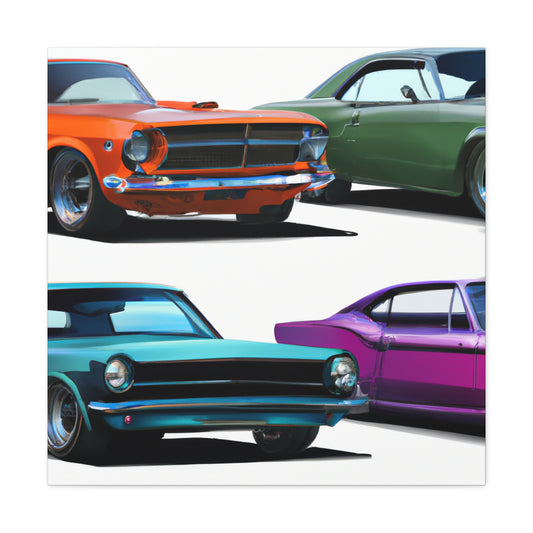Cherry Bomb - Automobile - Canvas