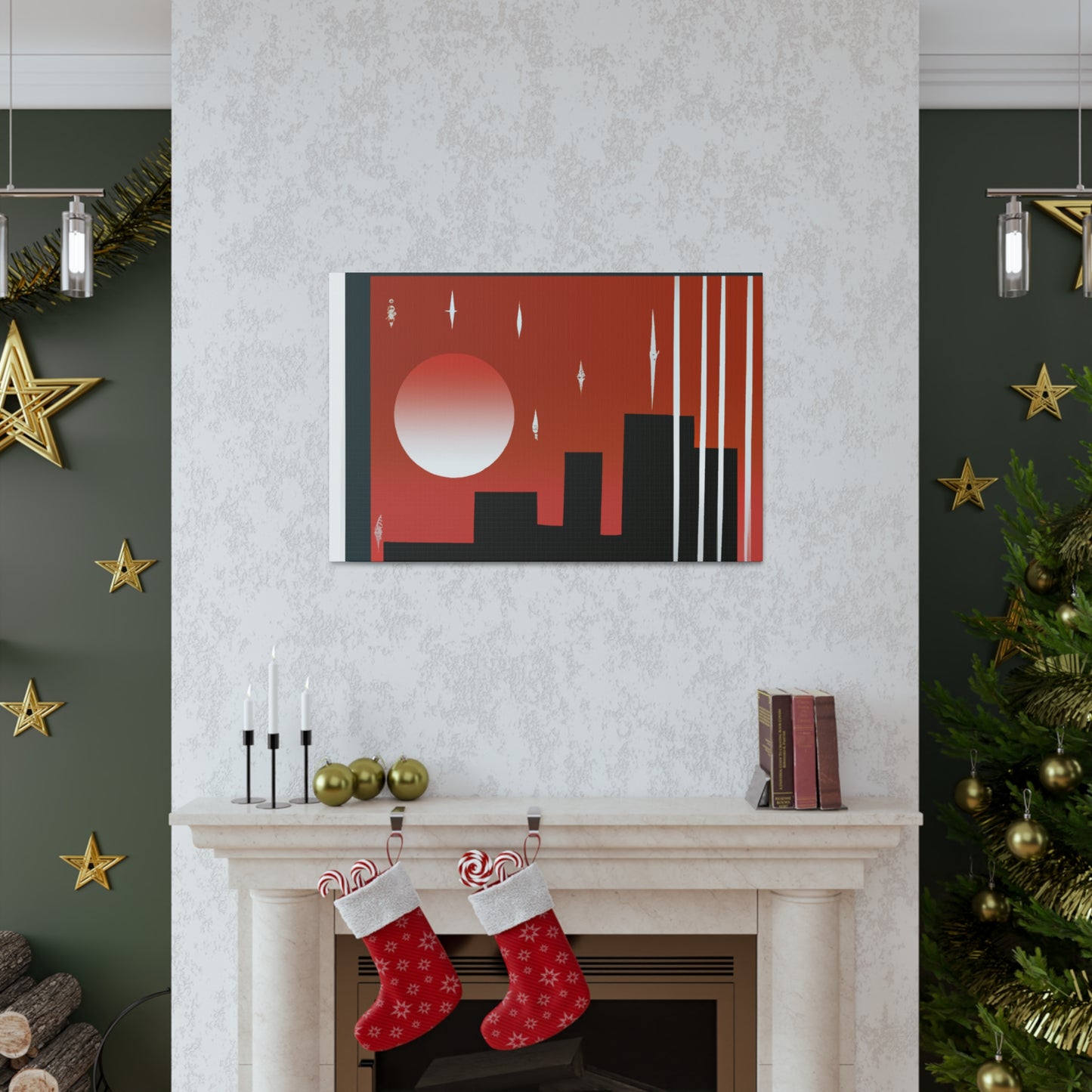 City Of Dreams - Midcentury Canvas