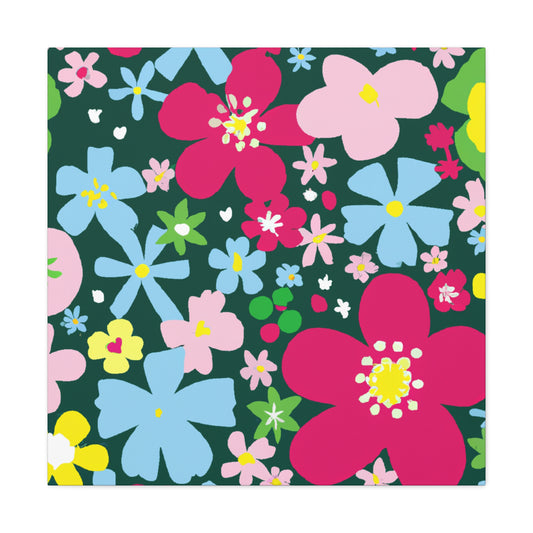 Heavenly Blooms - Floral - Canvas