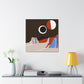 "Dreamy Geometric Glow - Midcentury" - Canvas