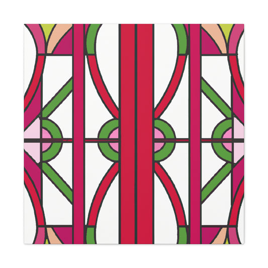 Cheerful - Glass Canvas