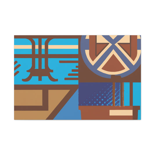 Vintage Curves - Midcentury - Canvas