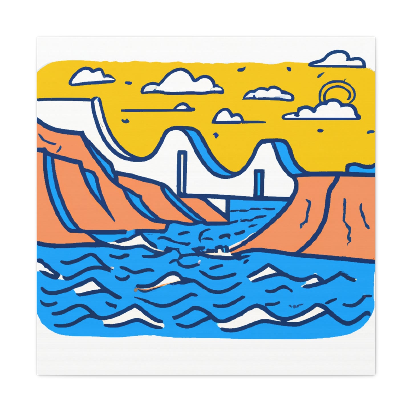 Zen Spark - Minimalism - Canvas