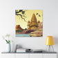 Lotus Land - Destination India - Canvas
