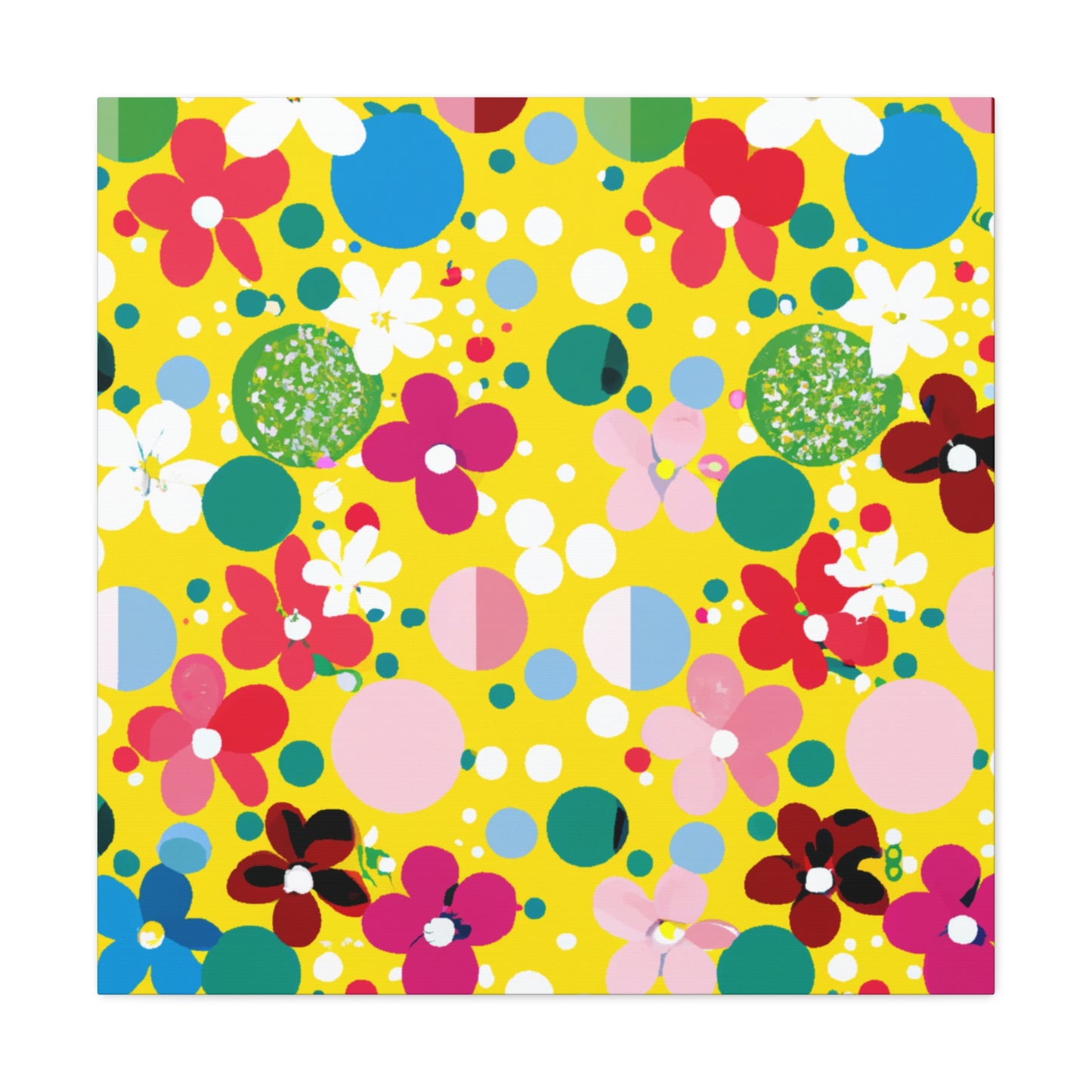 "Floral Symphony" - Floral Canvas