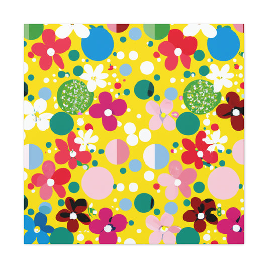 "Floral Symphony" - Floral Canvas