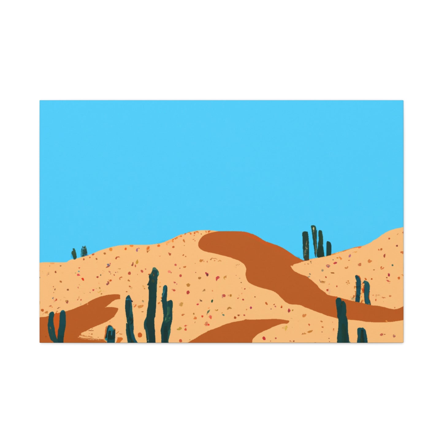 Easton Paisley - Vintage Contemporary - Desert - Canvas