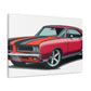 Hot Rod Havoc - Automobile - Canvas