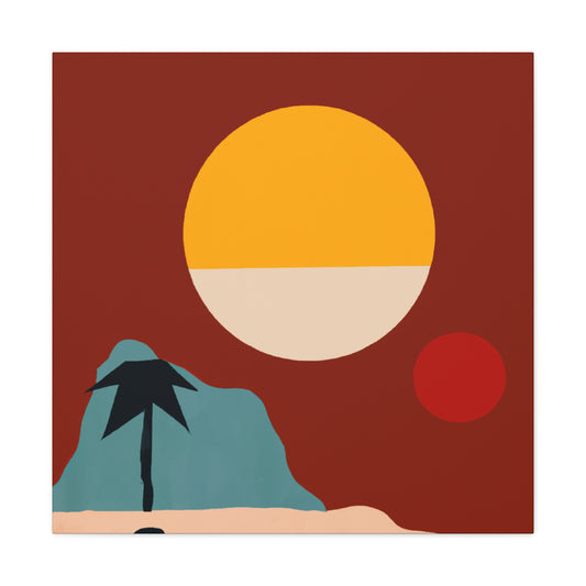 Southern Escapade - Midcentury - Canvas