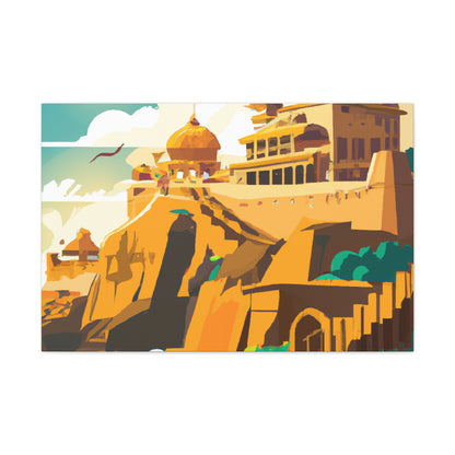 The Land of Spices - Destination India - Canvas