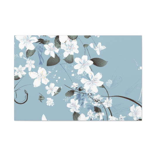 Blissful Bloom - Floral - Canvas