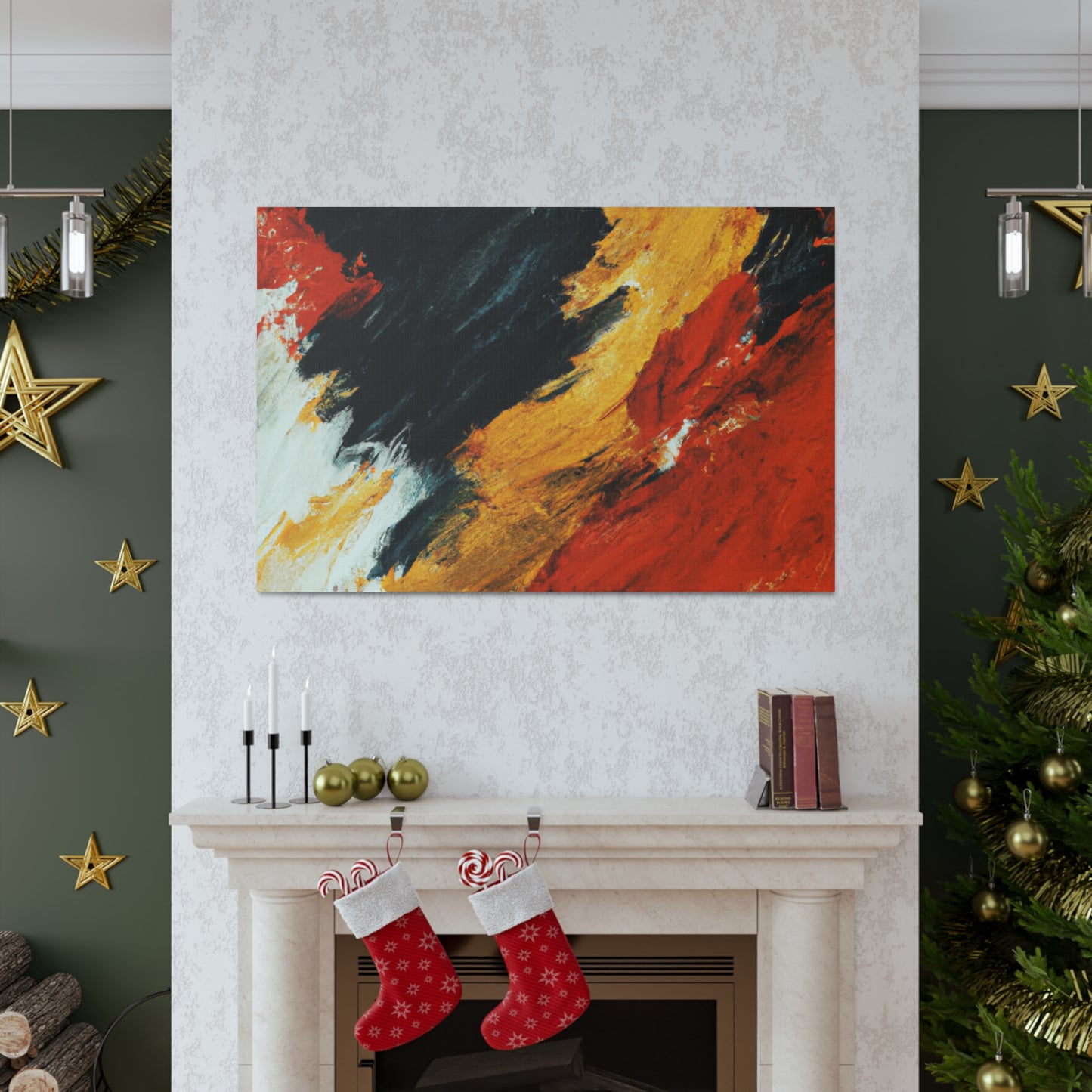 Giordano, Ventura Salimbeni - Abstract Canvas