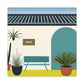 Turbulent Twirls - Midcentury - Canvas