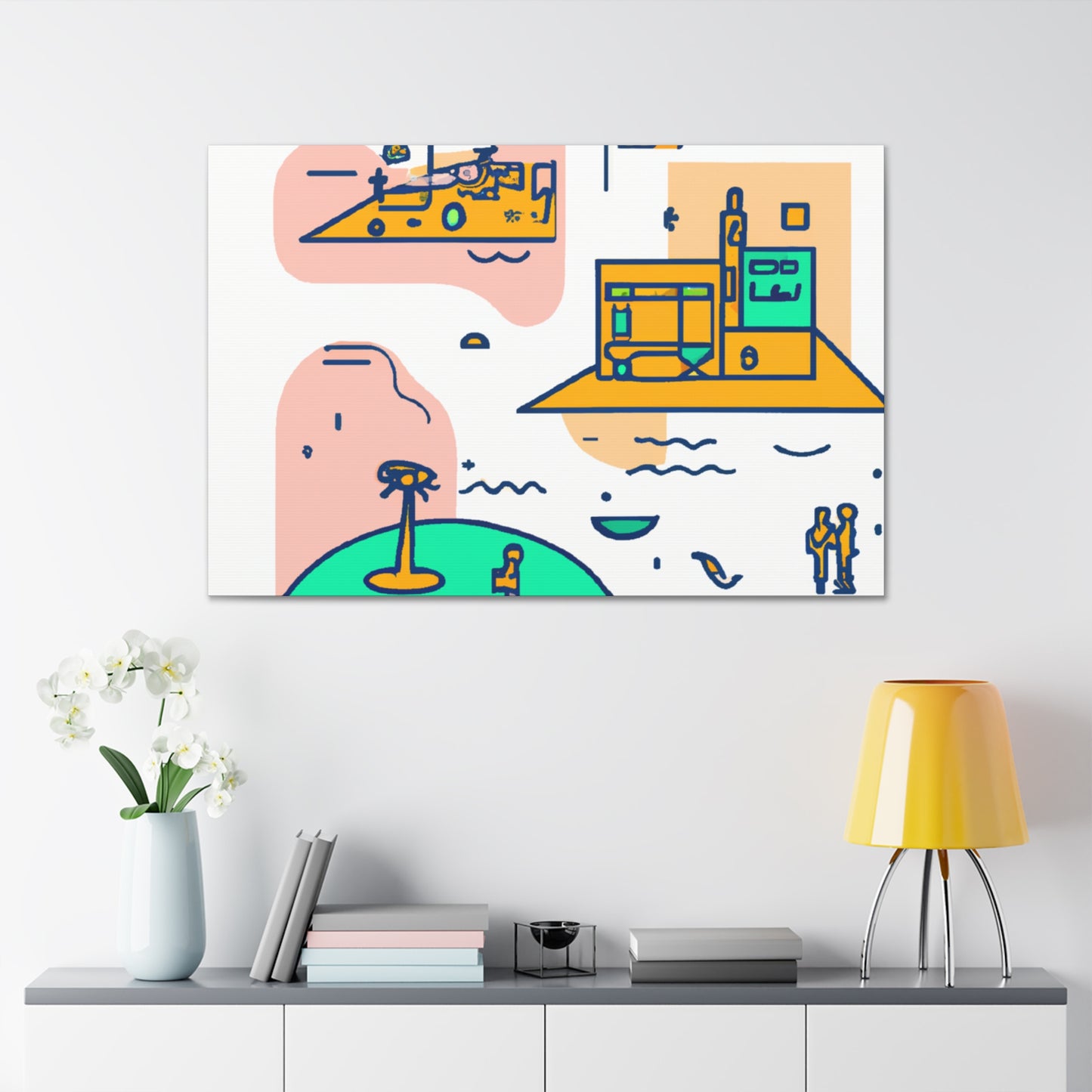 Serene Simplicity - Minimalism - Canvas