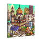 Lotus Land - Destination India - Canvas