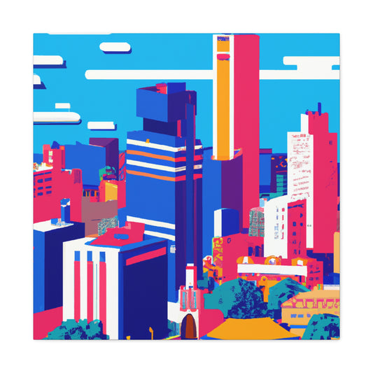Llama Land - South America - Canvas