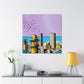 Kathmandu Peak - Destination India - Canvas