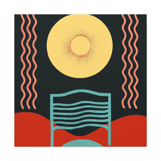Sun Hatt - Midcentury Canvas