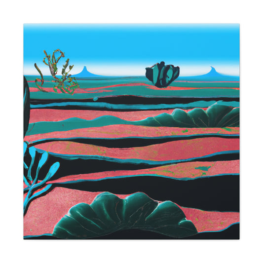 Desert Sunrise - Landscape - Canvas
