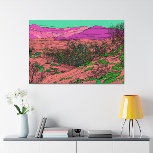 Sandstorm-Landscape - Canvas