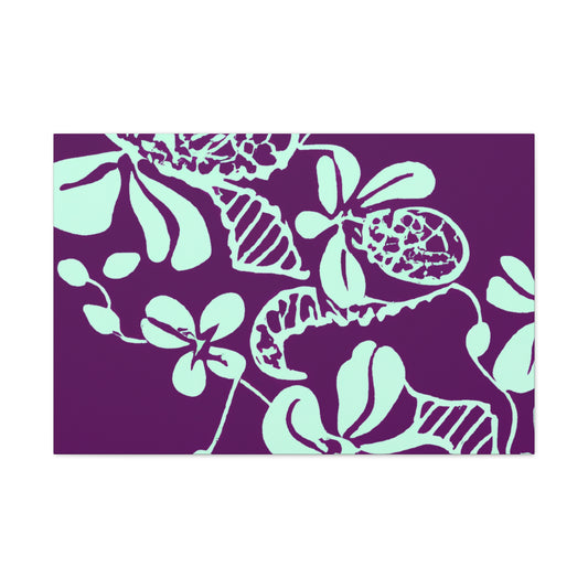 Glowtopia - Floral - Canvas