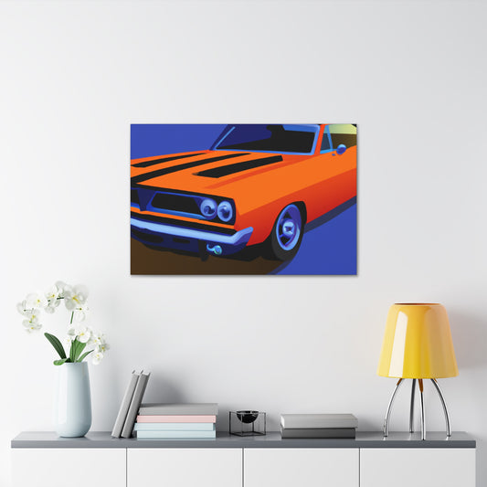 Vintage Vixen - Automobile - Canvas