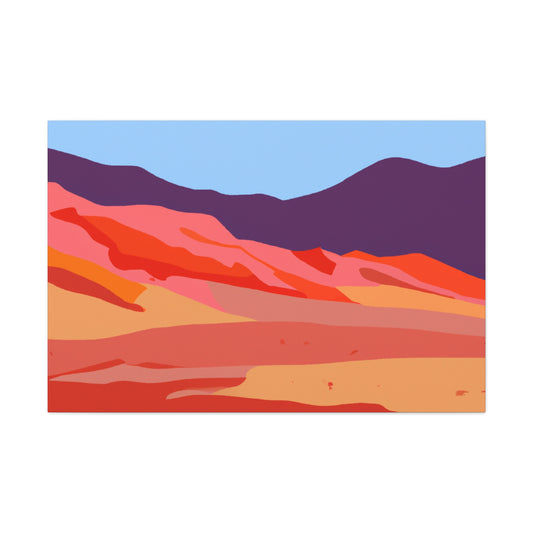 Dusty Plume Landscape - Canvas